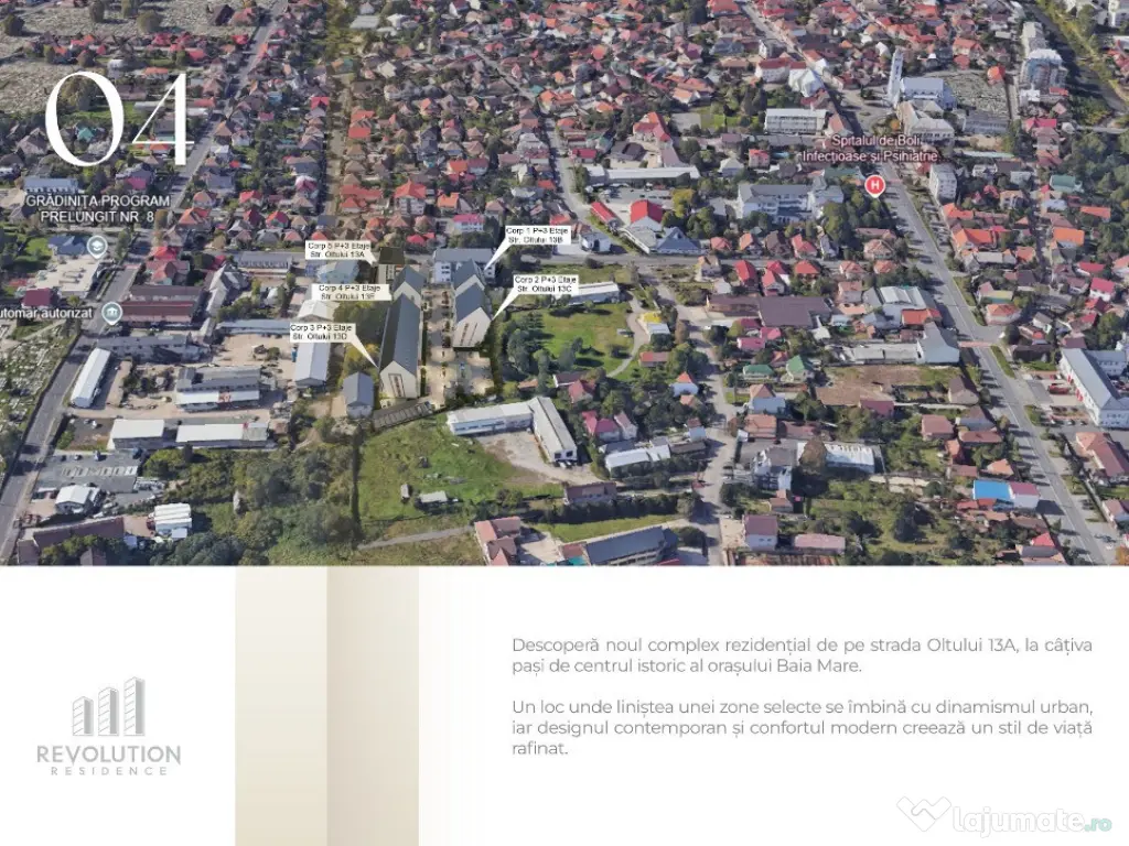 NEW! COMISION 0% - Apartamente 1-2 camere - Oltului 13A, Baia Mare 