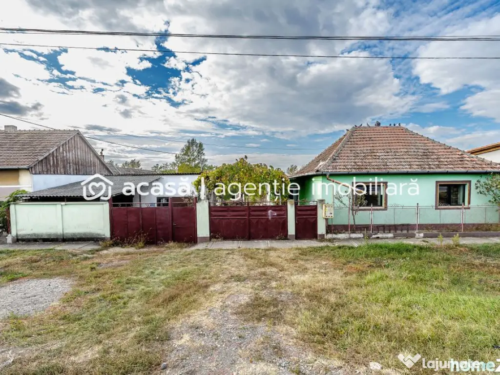 PRET NOU!Casa + Teren 1144 mp - Zimandu Nou, Arad - COMIS...