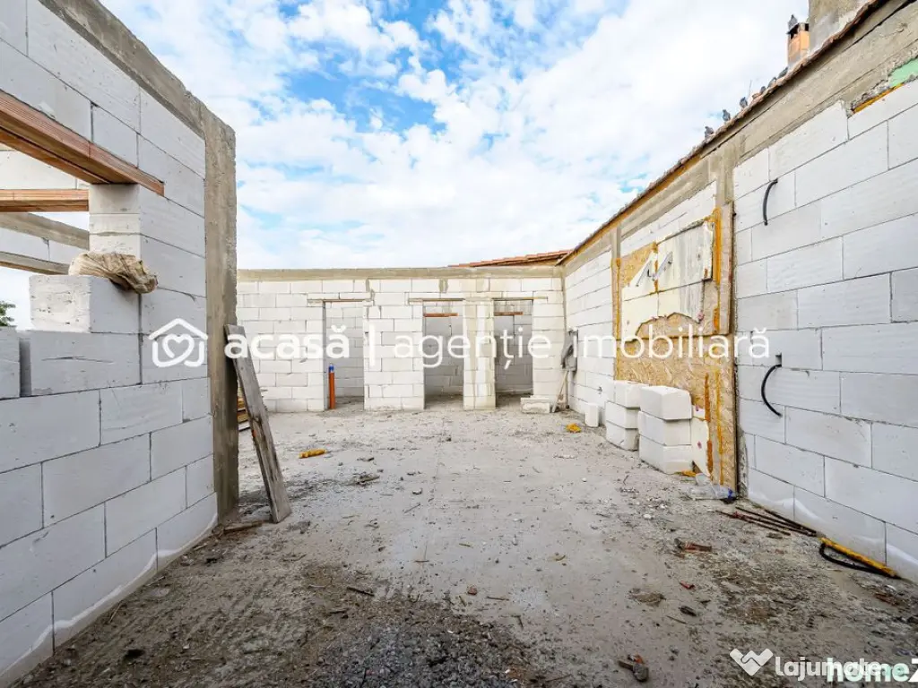 PRET NOU!Casa + Teren 1144 mp - Zimandu Nou, Arad - COMIS... 