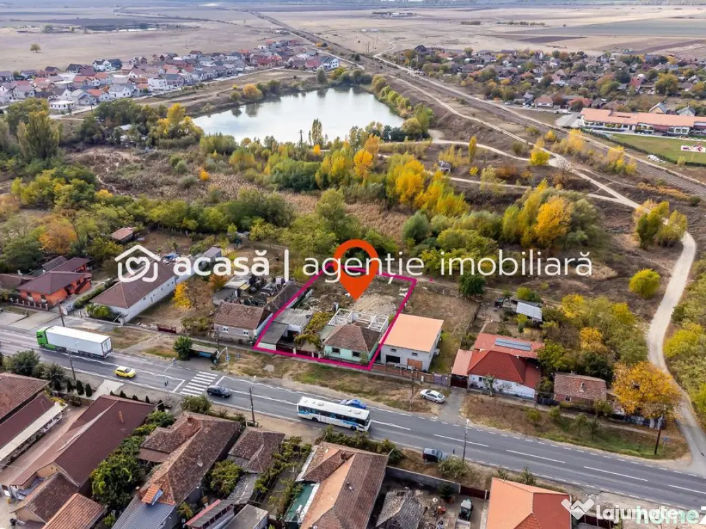 PRET NOU!Casa + Teren 1144 mp - Zimandu Nou, Arad - COMIS... 