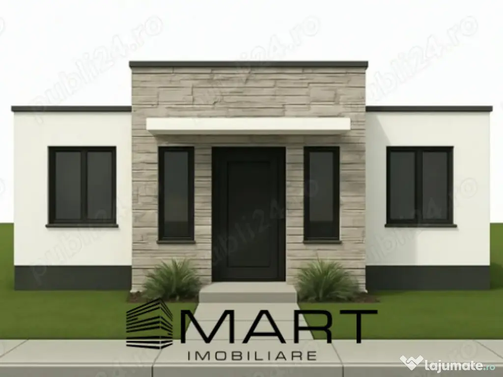 Casă Modernă pe Parter în Sânpetru 