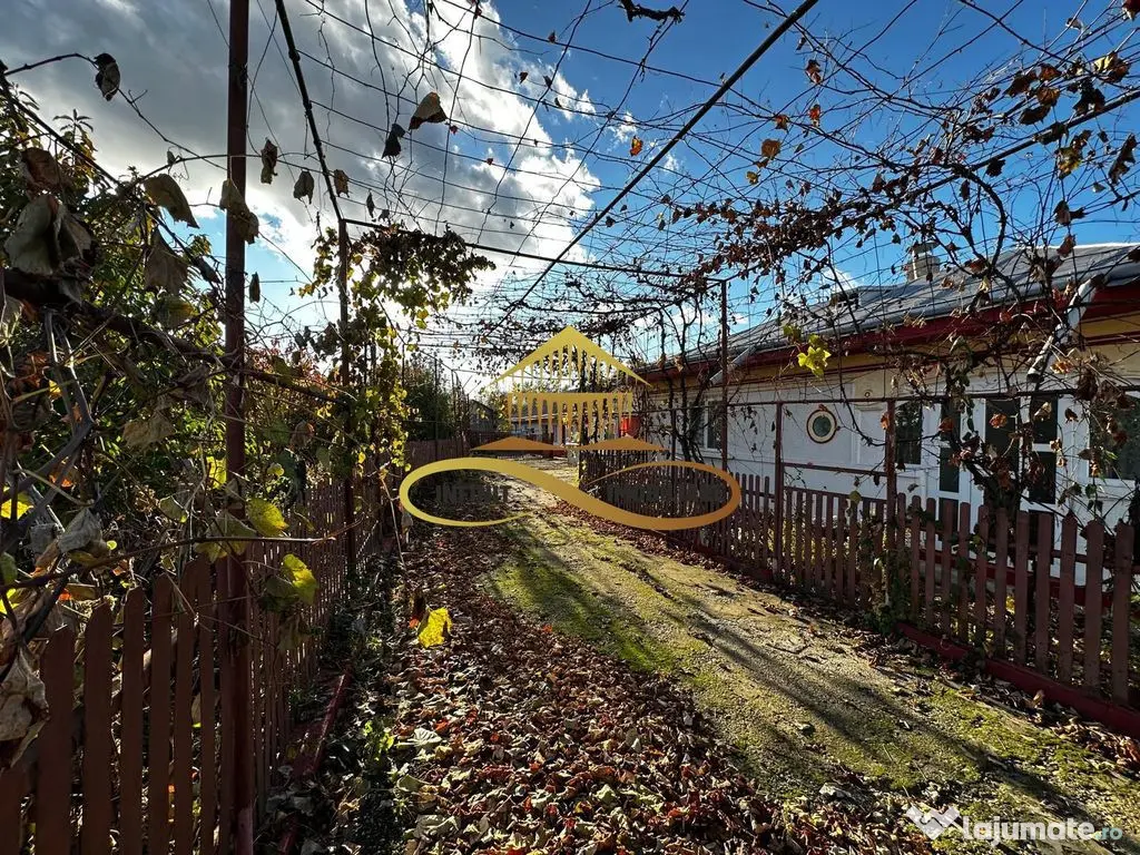 Casa batraneasca din caramida de vanzare si 4500 mp teren... 