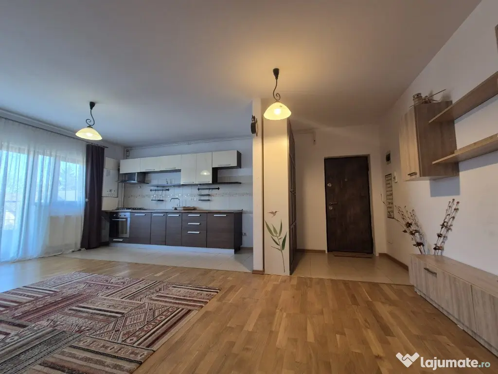 Voluntari - Metro, Omnix City, vanzare ap 2 camere mobilat, parcare 