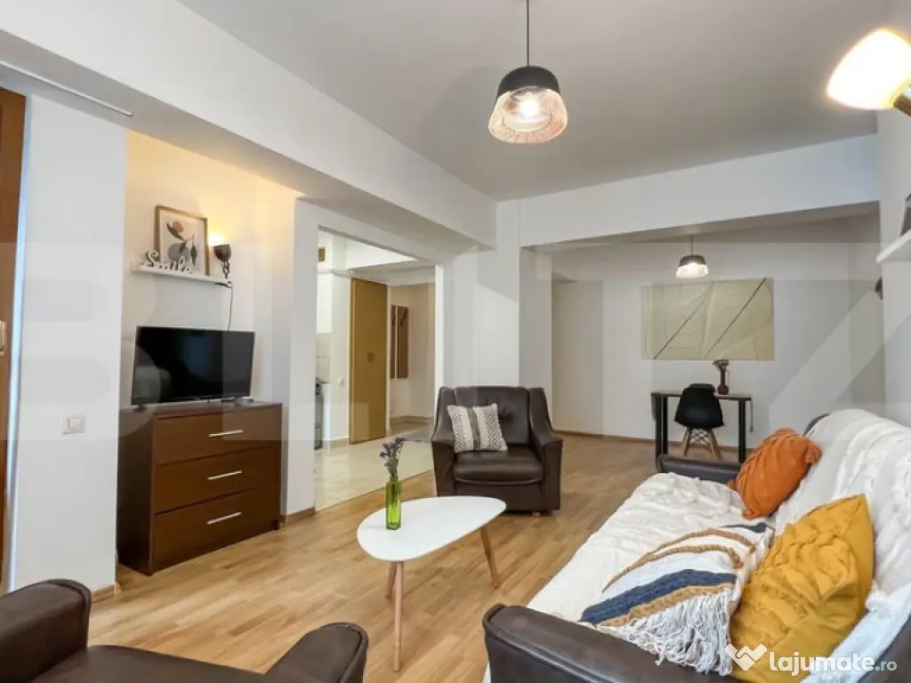 Apartament de închiriat cu 2 camere, 60 mp, zona Dorobantil