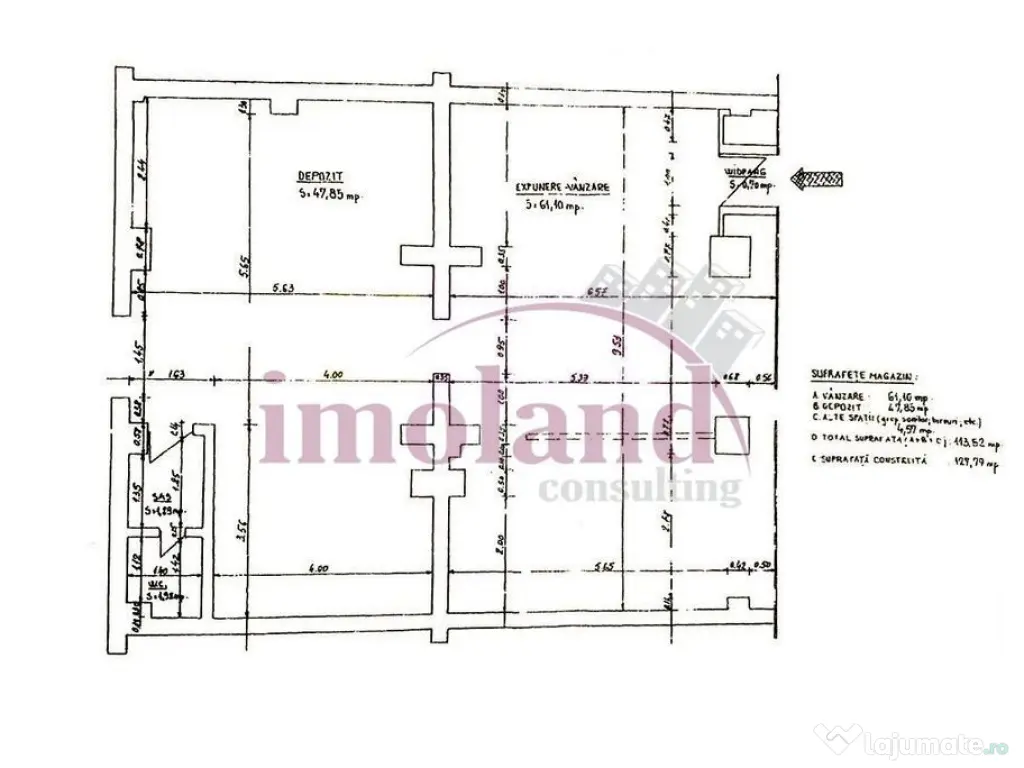 Spatiu comercial - 114 mp - inchiriere - Stefan cel Mare ...