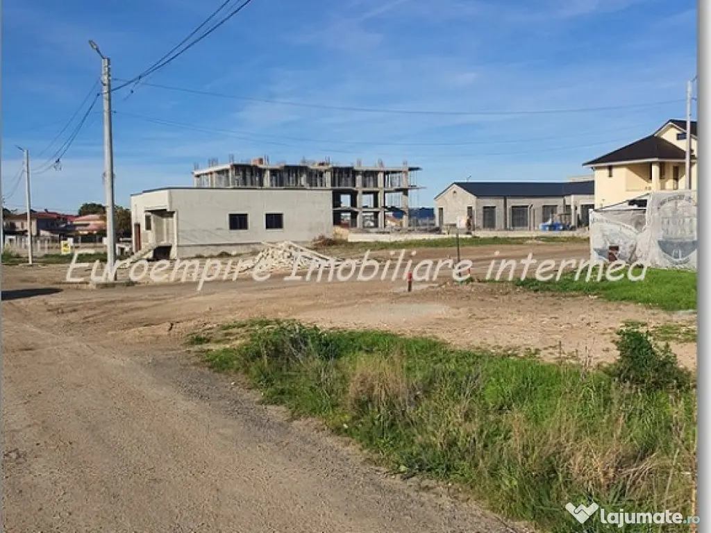 Teren intravilan construibil Techirghiol 