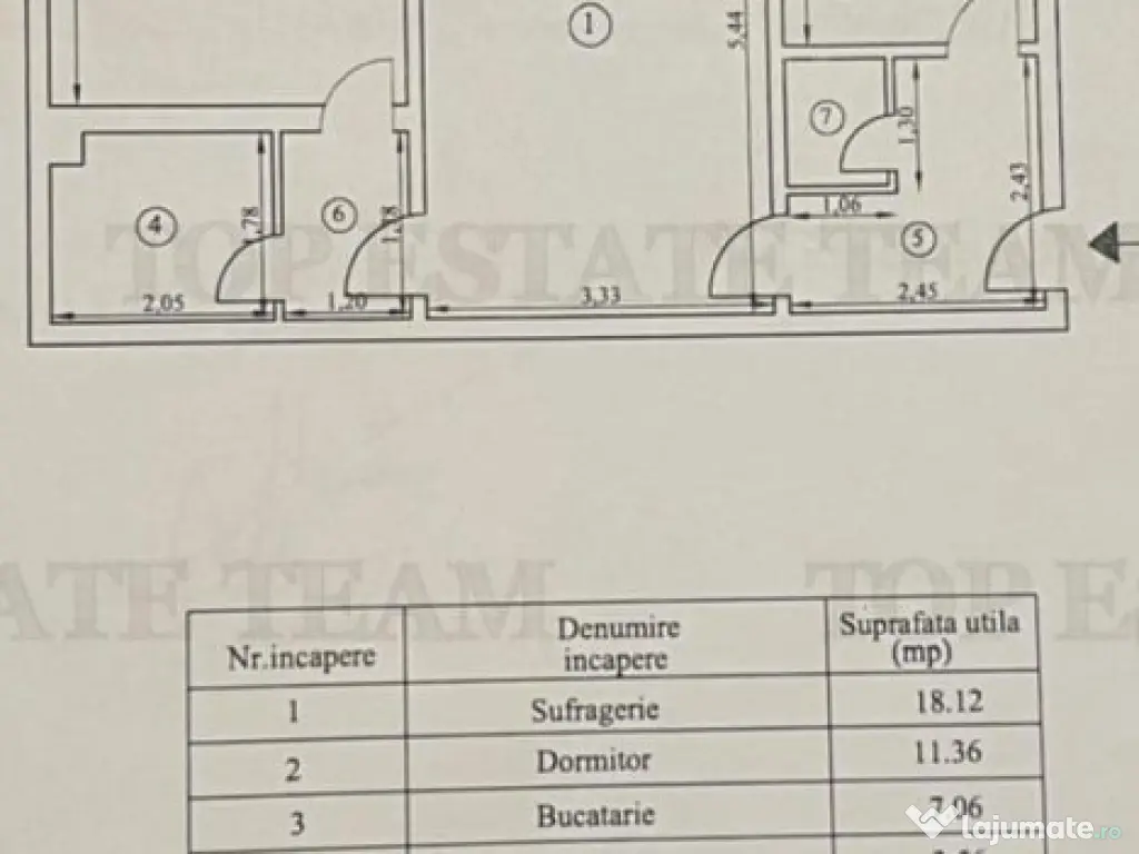 Apartament 2 cam. Calea Galati - - Braila