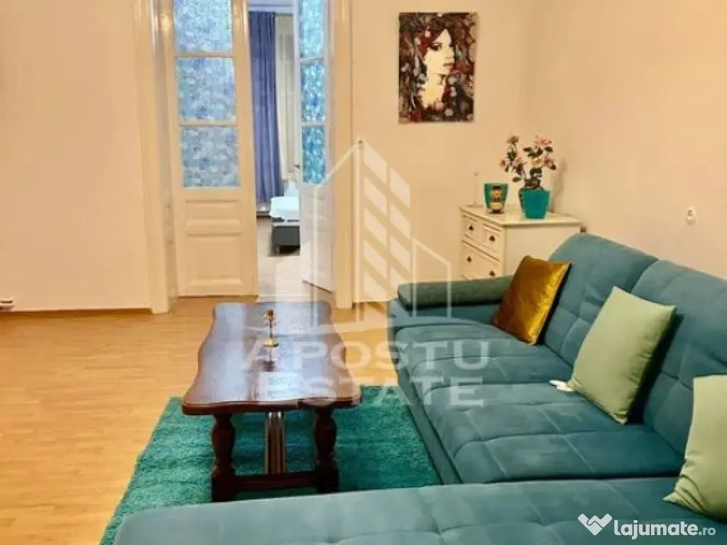 Apartament 2 camere, centrala proprie, PetFriendly, Iosefin 