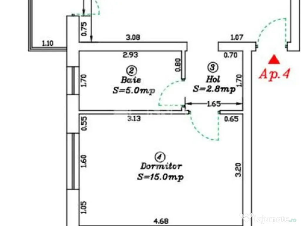 Oportunitate investitie apartament cu 2 camere decomandat... 