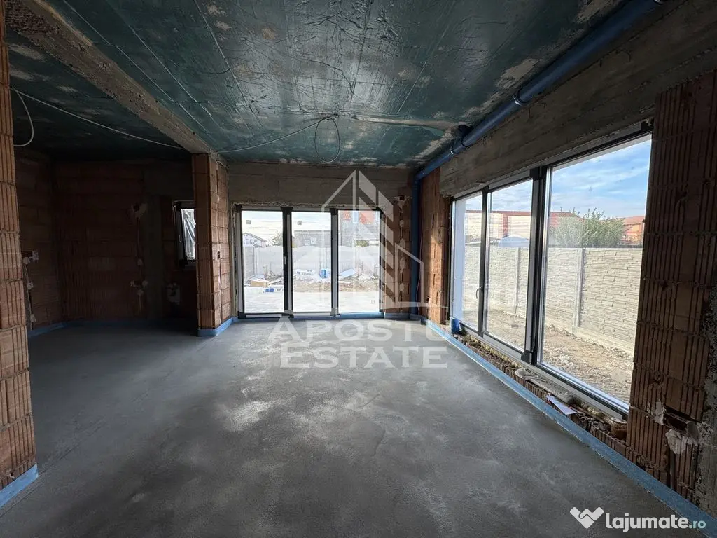 Duplex cu 5 camere si 3 bai, dormitor la parter, finisaje... 