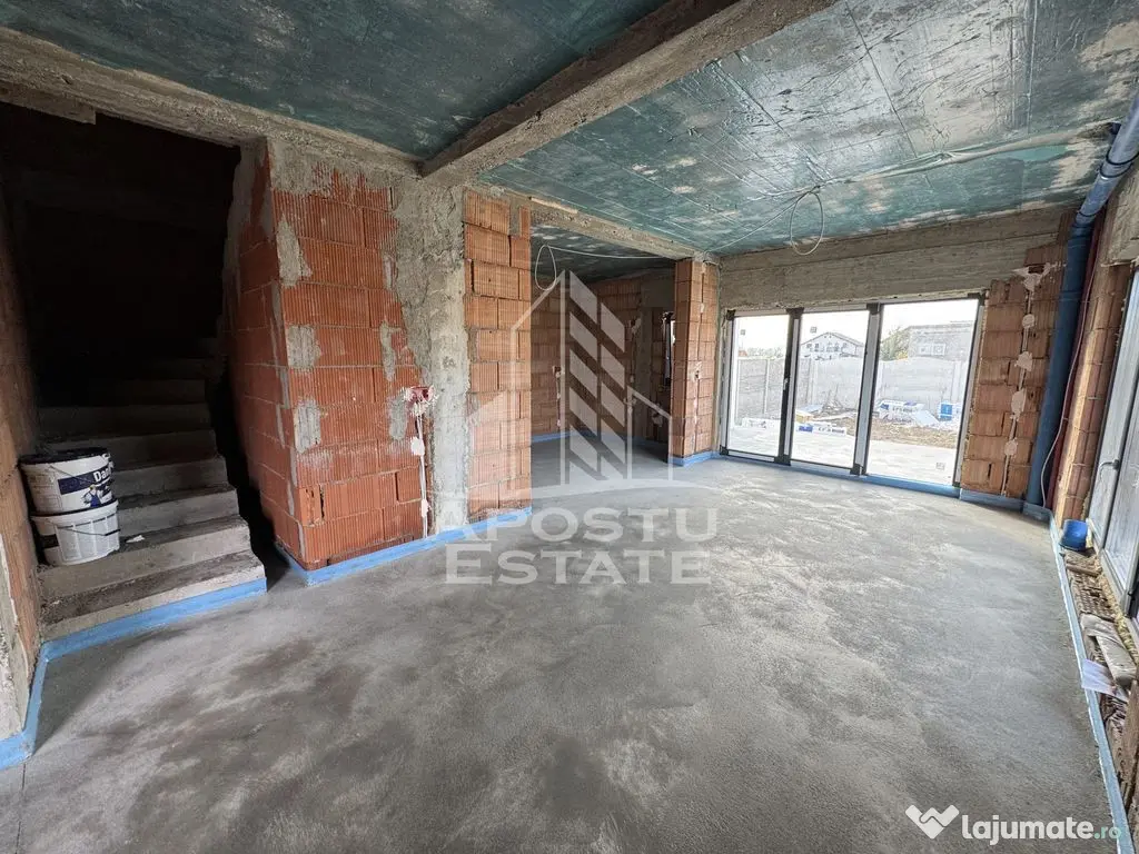 Duplex cu 5 camere si 3 bai, dormitor la parter, finisaje... 