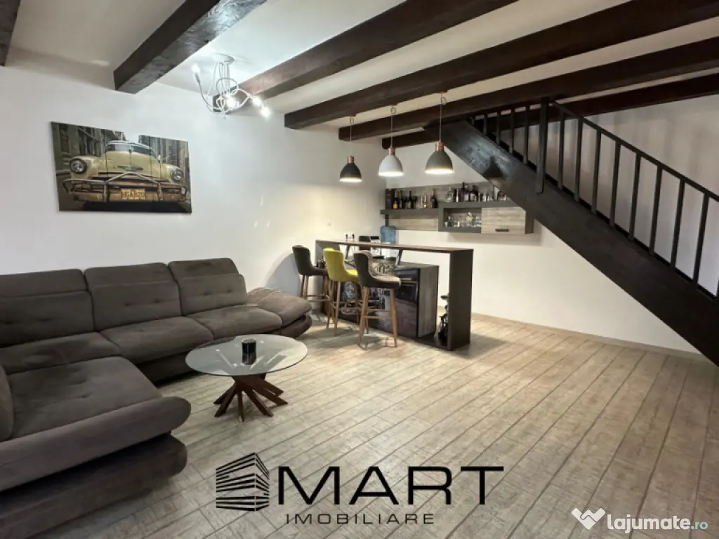 Apartament la casa 130mp curte 35mp zona centrala 