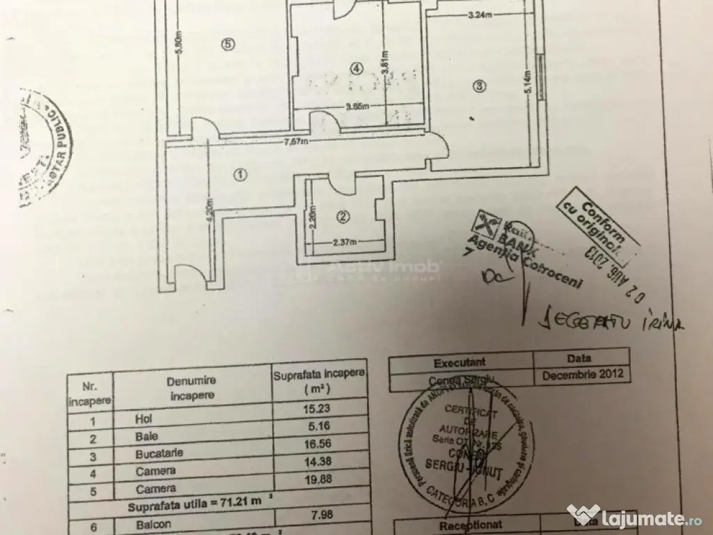 Cartierul Latin Bragadiru, apartament 2 camere 79 mp 