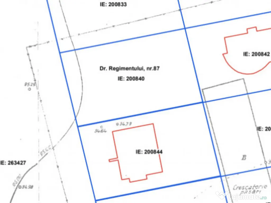 Teren Drumul Regimentului. Jandarmeriei 