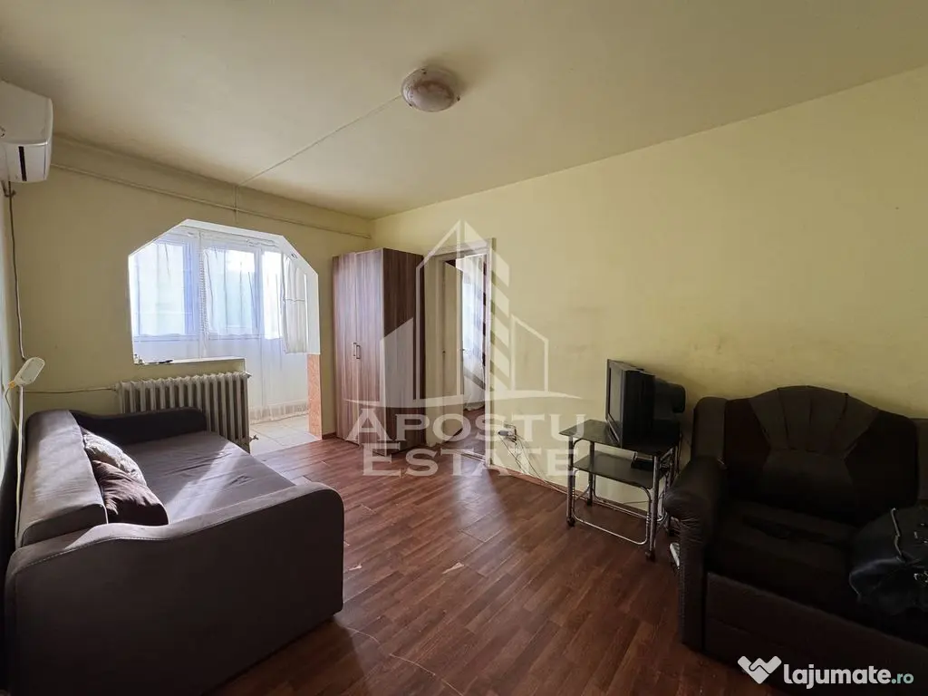 Apartament 2 camere , semidecomandat, 37mp utili, et.4/4,...