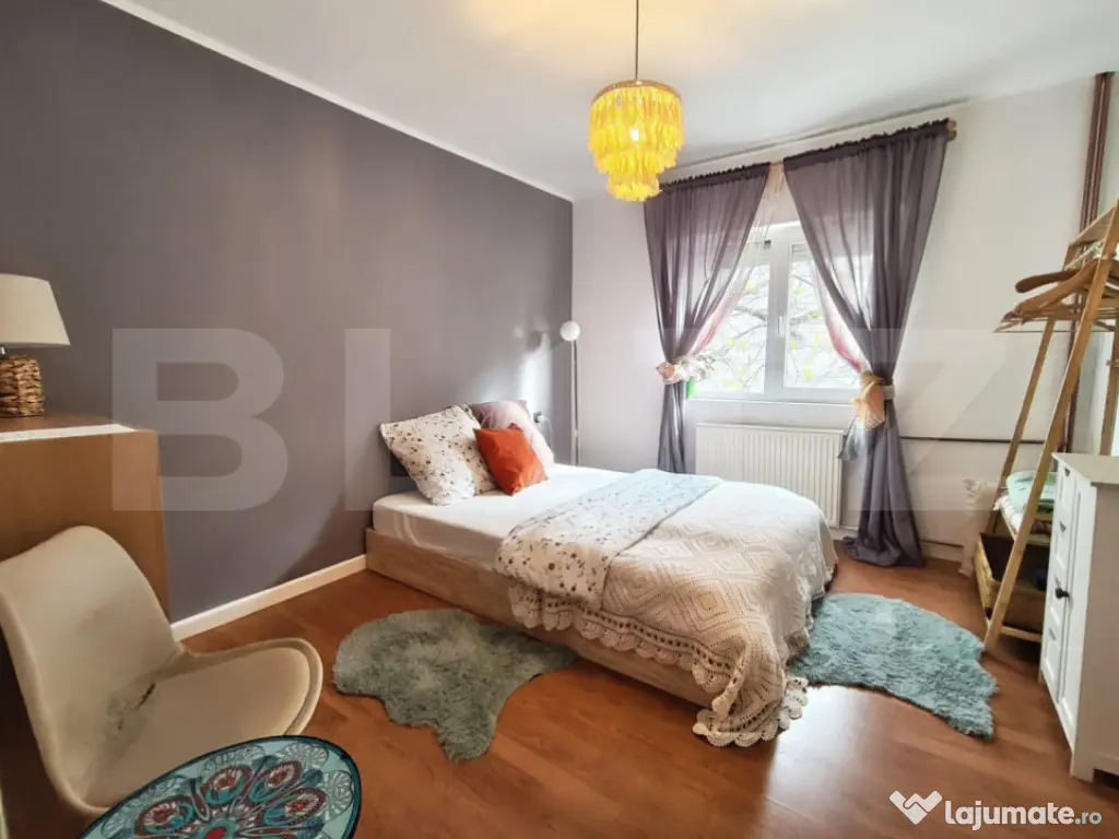 Apartament 4 camere, spatios, 2 bai, etaj 2, Rogerius – nu