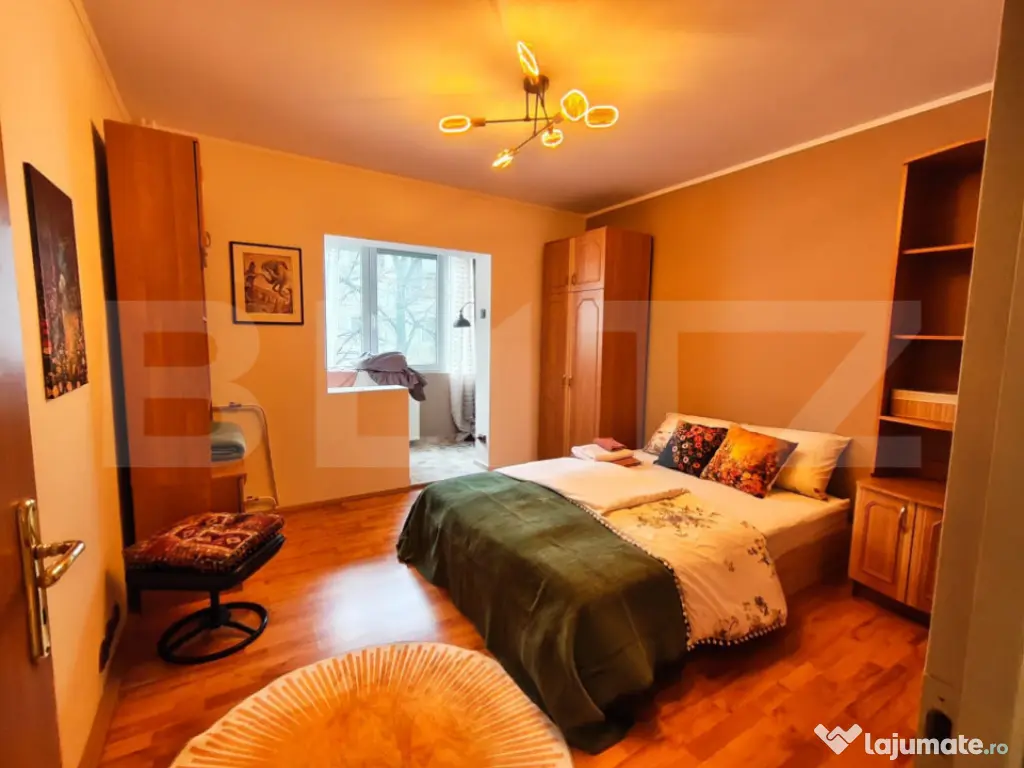 Apartament 4 camere, spatios, 2 bai, etaj 2, Rogerius – nu