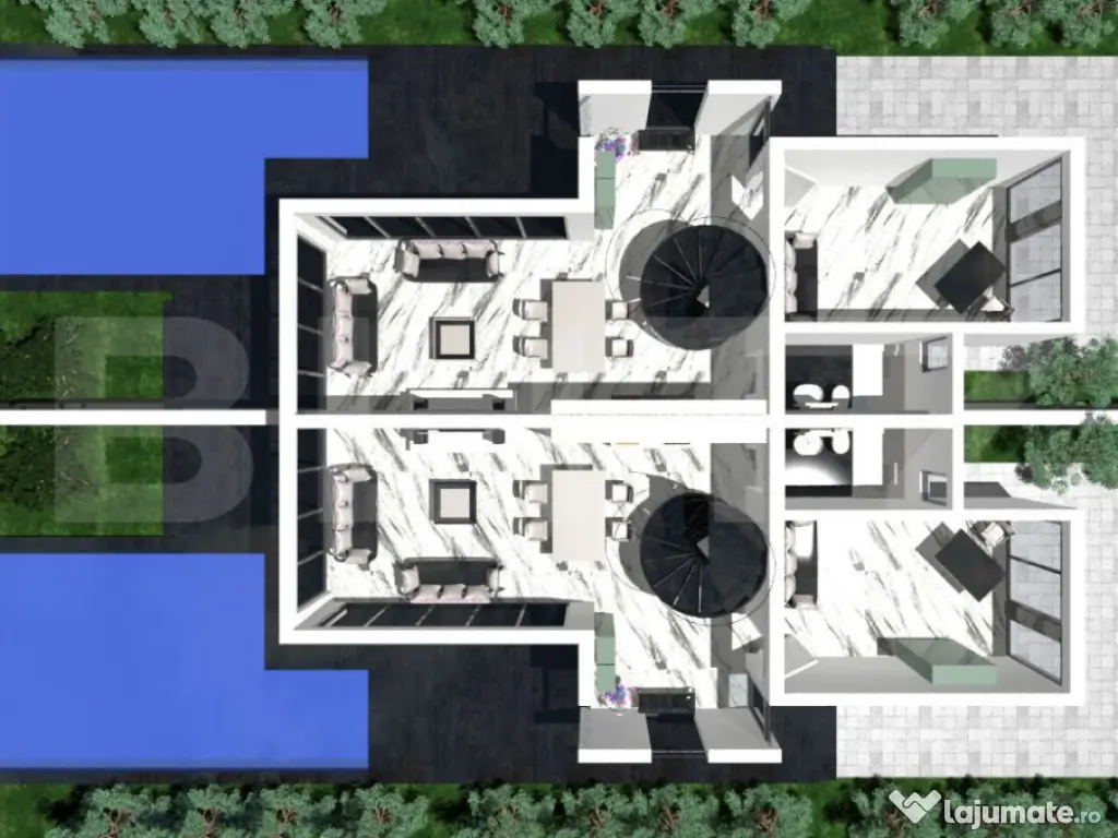 Duplex 1/2 de vânzare – Dumbrăvița, Zona Lac