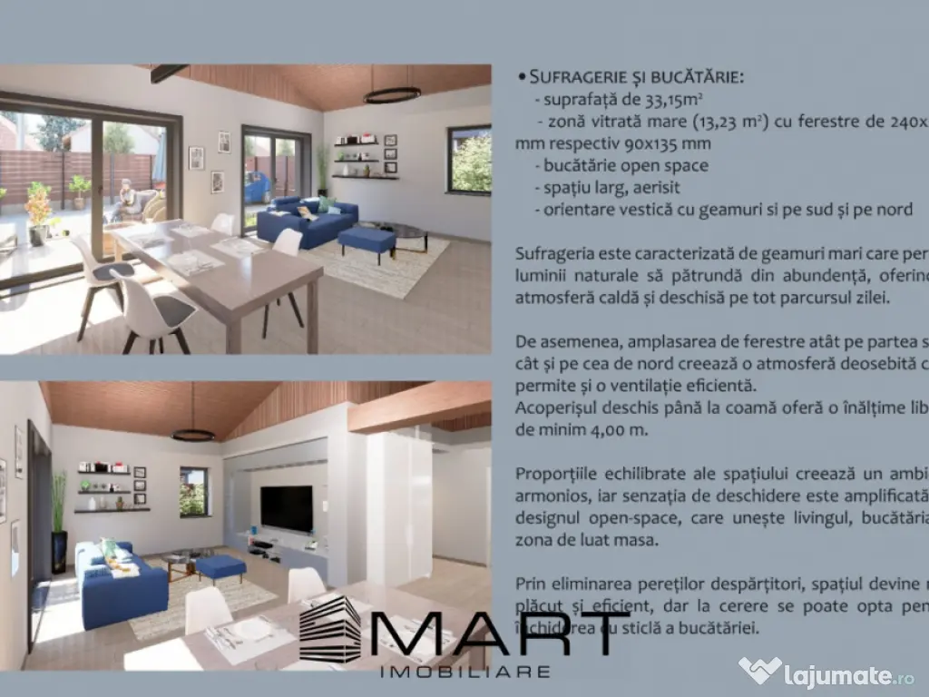 Casă modernă, parter, la cheie – în inima Tărlungenilo 