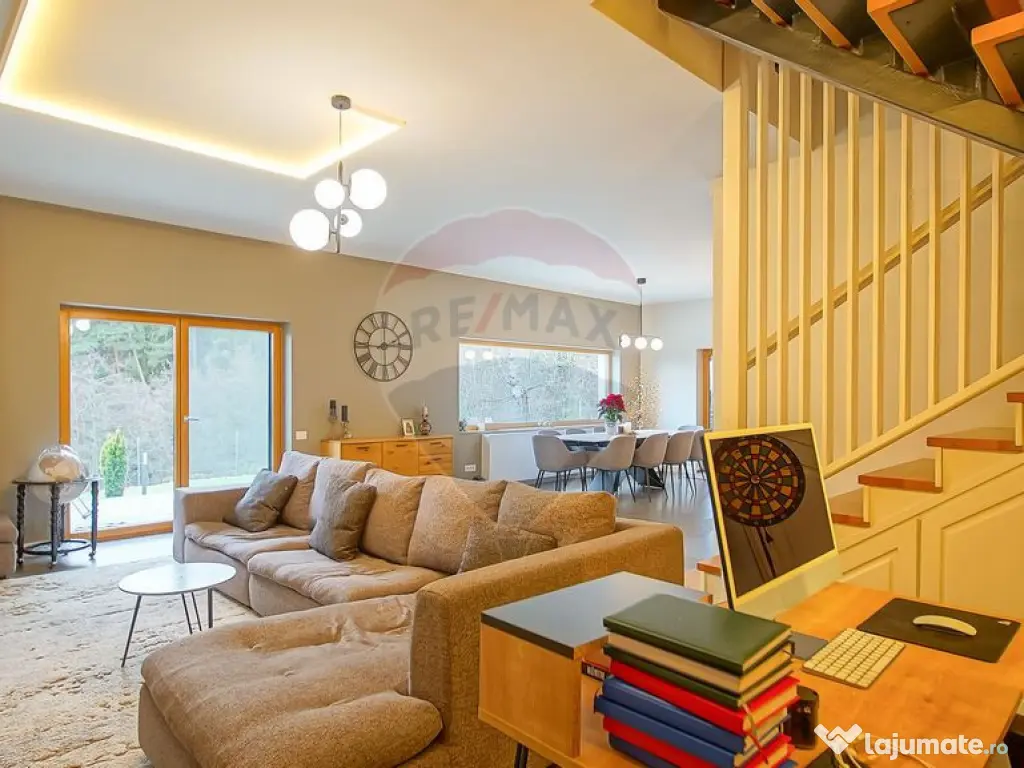 Vila moderna cu vedere spre padure Poiana Angelescu 