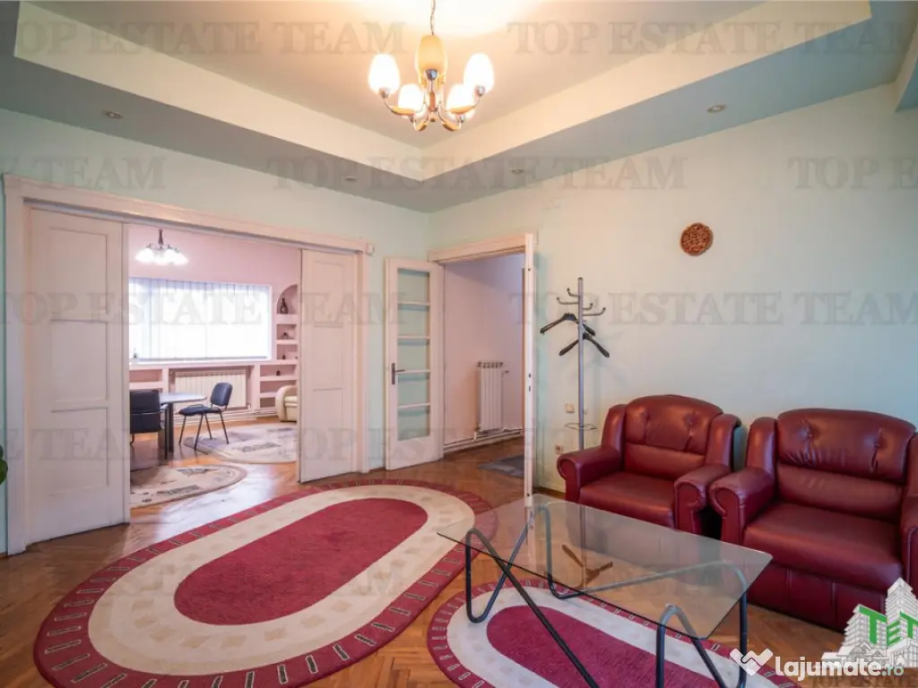 Unic pe piata! Apartament interbelic , 1 etaj intreg , 6 cam 