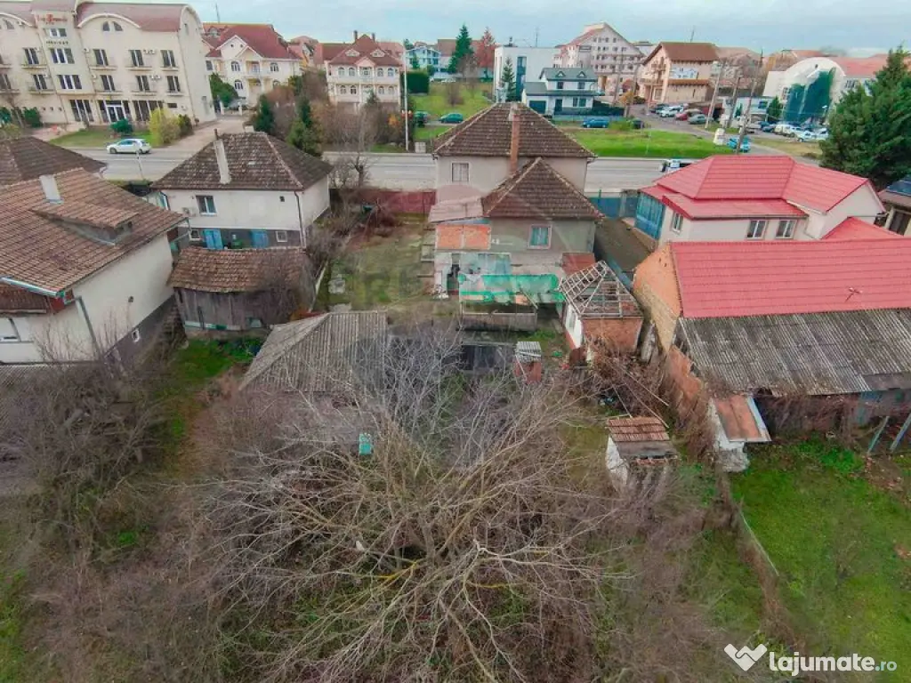 De vânzare Casā + Teren 1054 mp, în Sȃnmartin