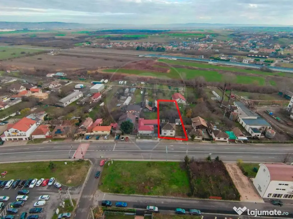 De vânzare Casā + Teren 1054 mp, în Sȃnmartin