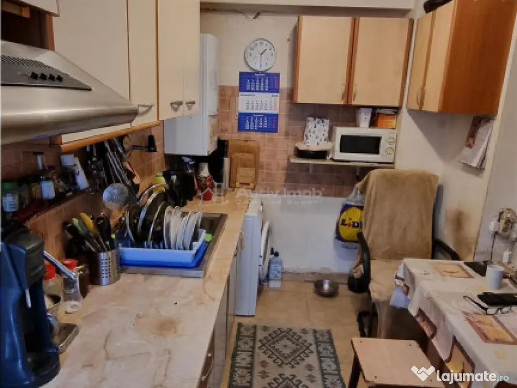 3 camere in vila si curte individuala 