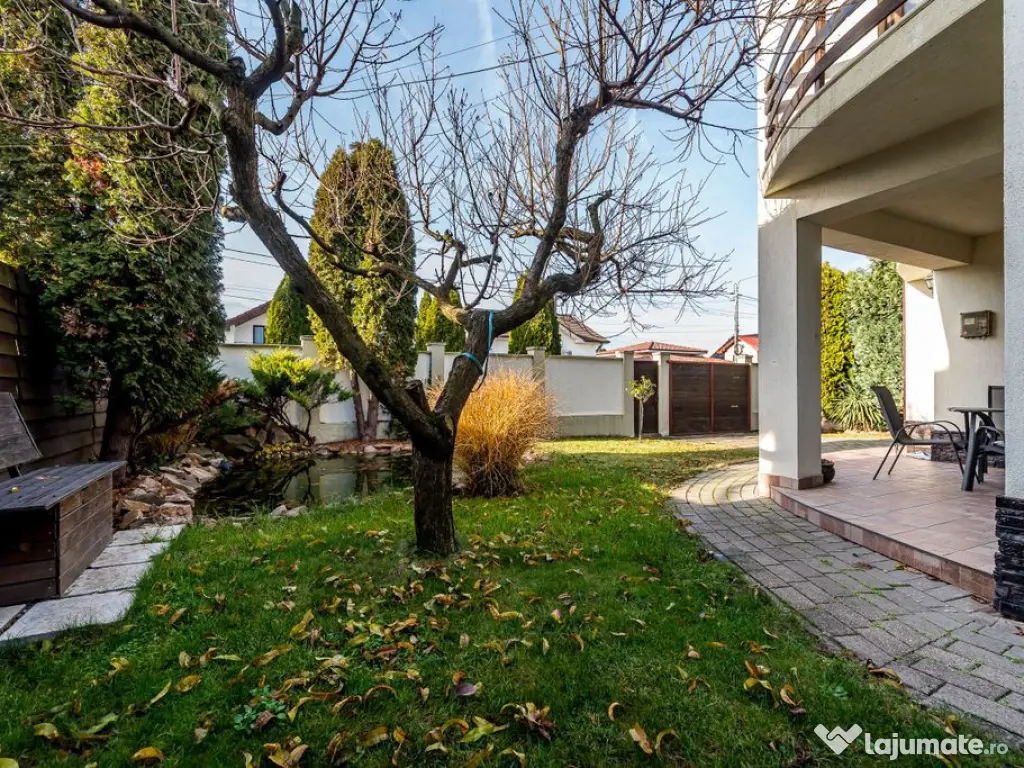 VILĂ MODERNĂ CU PISCINĂ, SAUNĂ- COMISION 0% – ARADU... 