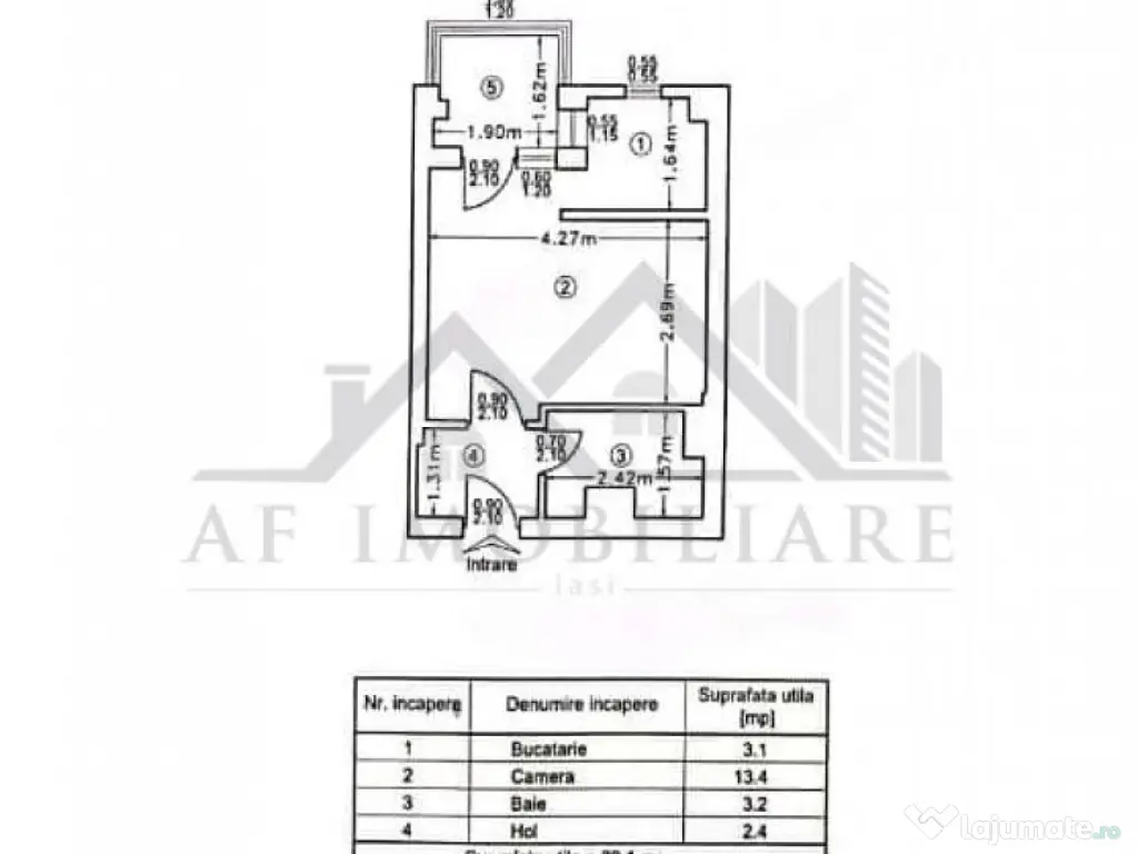 Apartament 1 camera Etaj 1 Frumoasa - Poitiers 