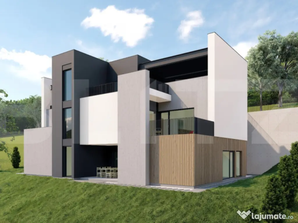 Duplex cu 4 camere, garaj, terasa, zona Vivo