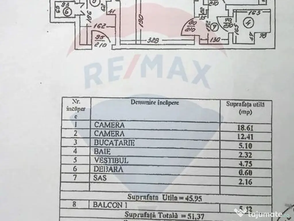Nou în piață | Apartament 2 camere Piața Romană