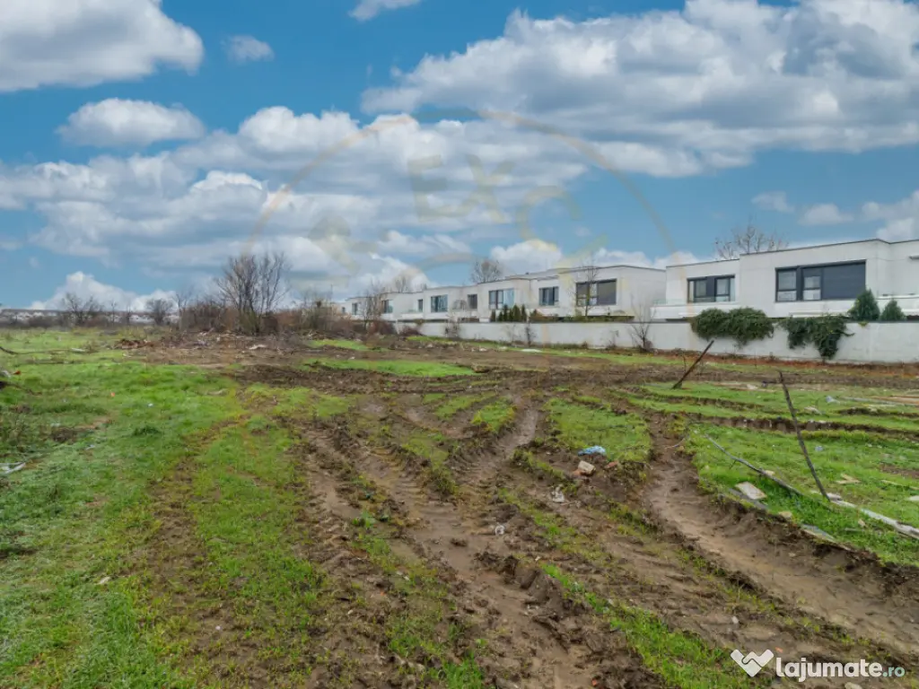 Teren intravilan 500 mp Bragadiru - Mărăcineni colt cu Ghi