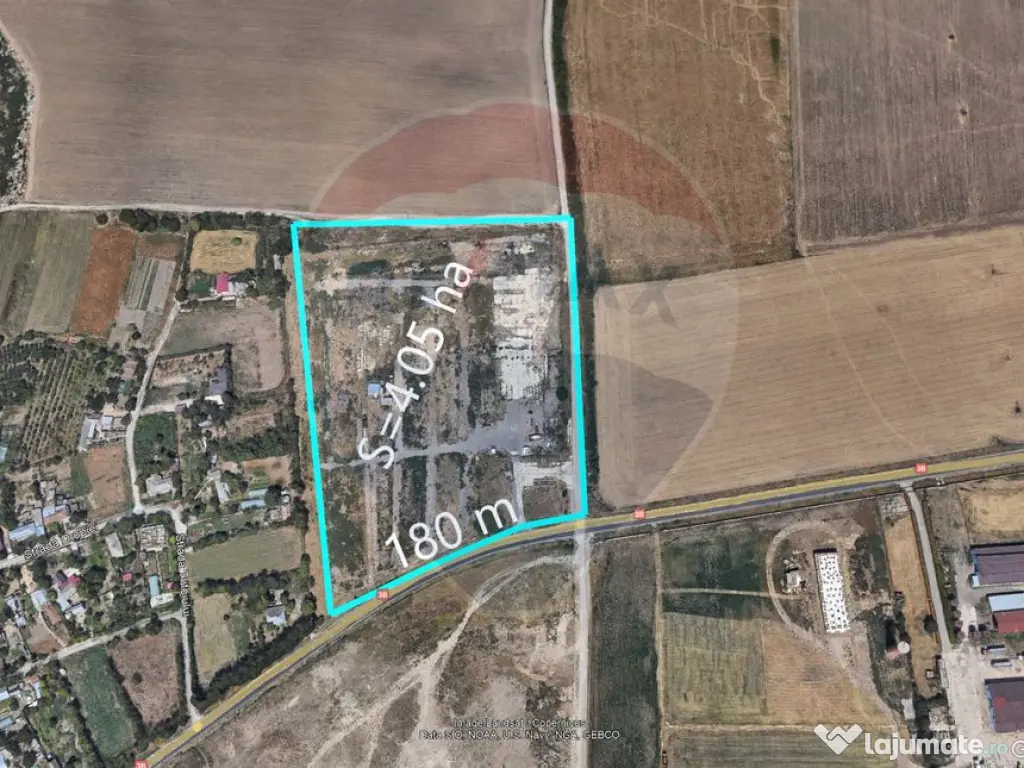 Teren intravilan 4.05 ha, Calarasi 