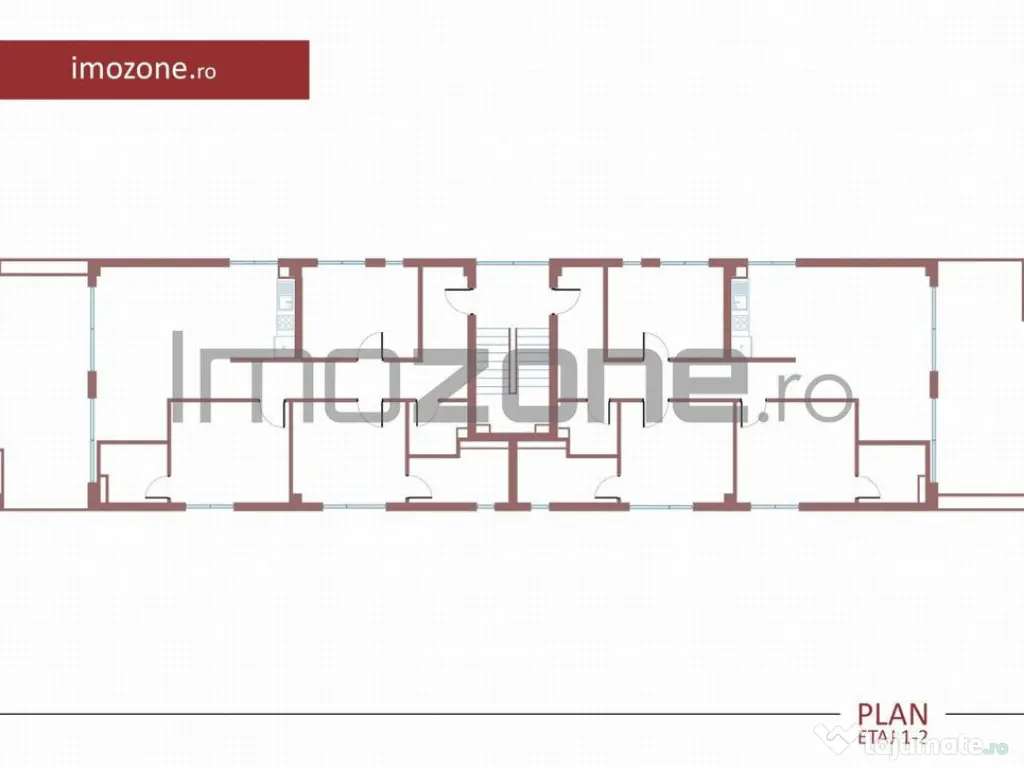 4 camere cu terasa de 22 mp, 3 bai, etaj 1/3, FINISAT MOD... 