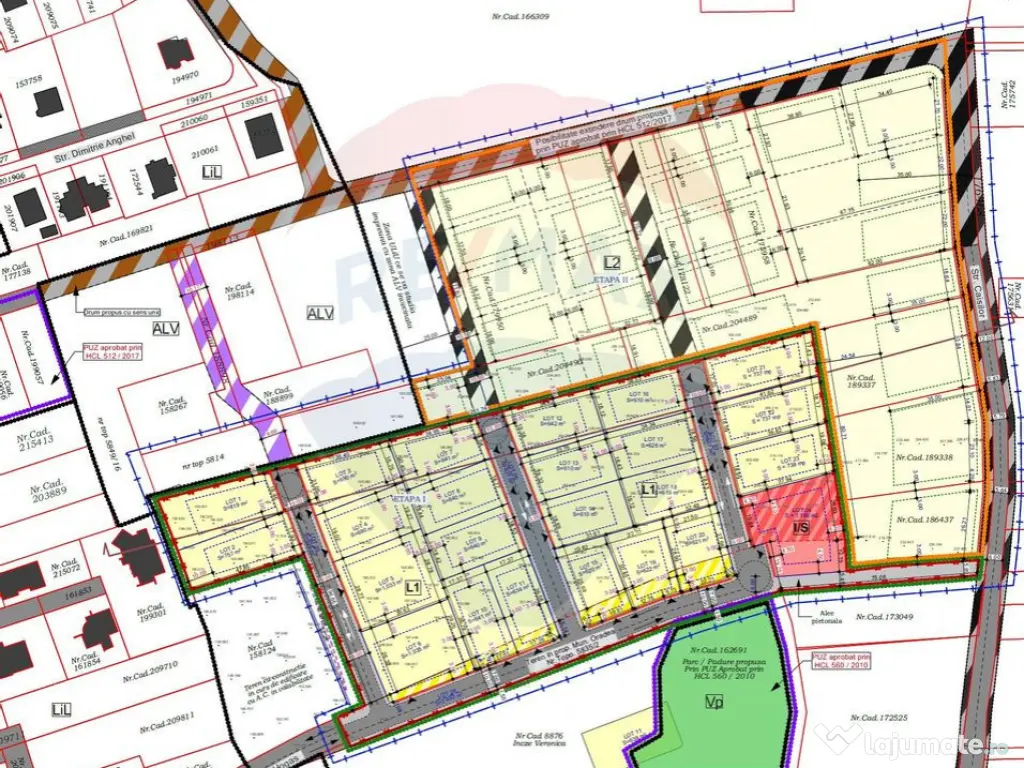 De vânzare Teren 18 410 mp - Dezvoltare Imobiliară, Dim... 