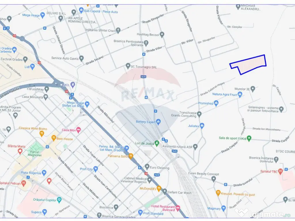 De vânzare Teren 18 410 mp - Dezvoltare Imobiliară, Dim... 