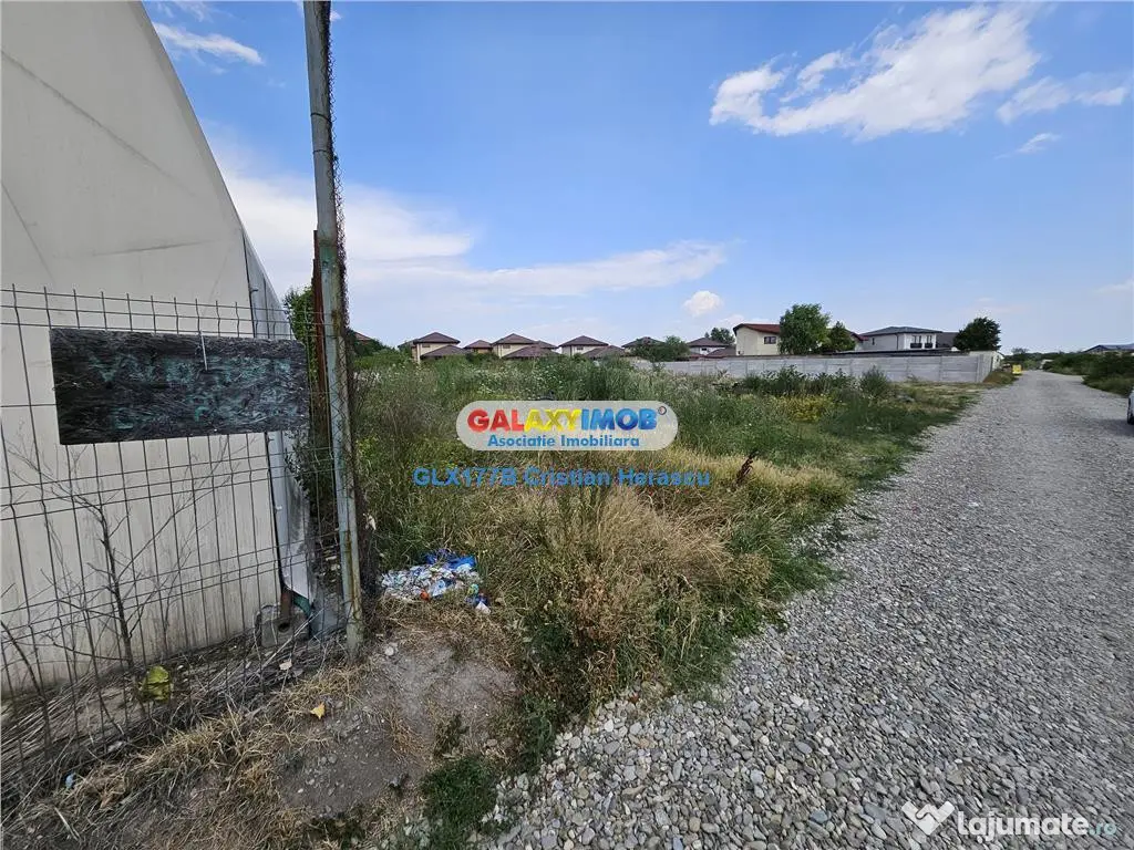 Samurcasi str Modolea Teren 306 mp dubla deschidere cu AC pt 