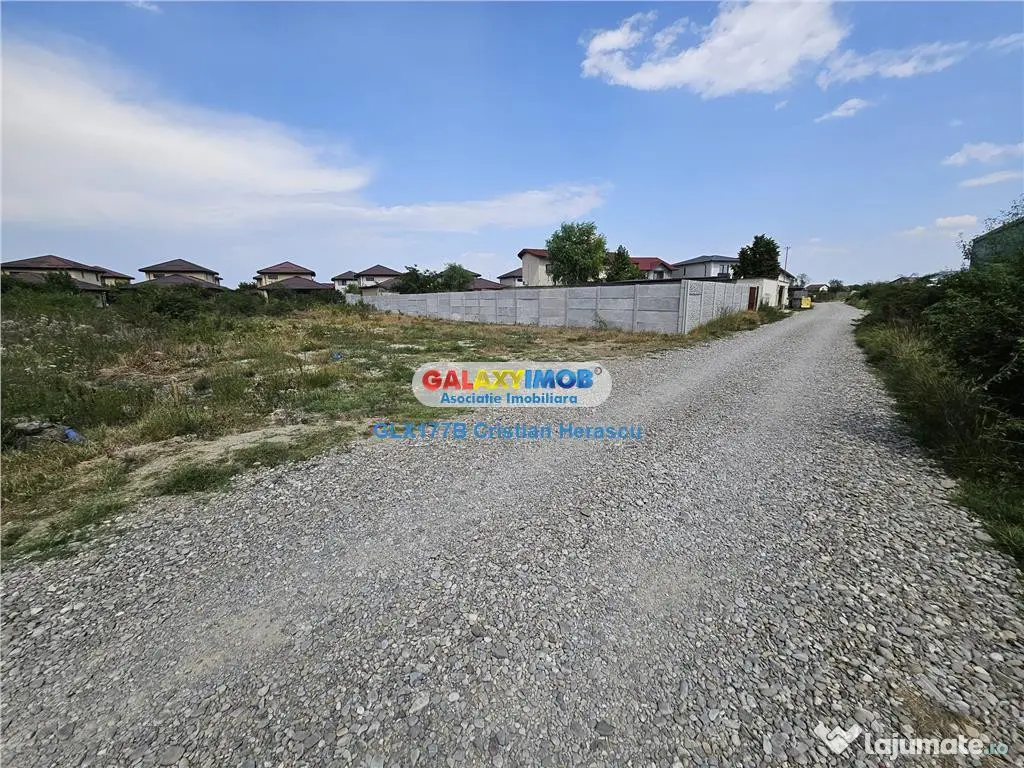 Samurcasi str Modolea Teren 306 mp dubla deschidere cu AC pt 