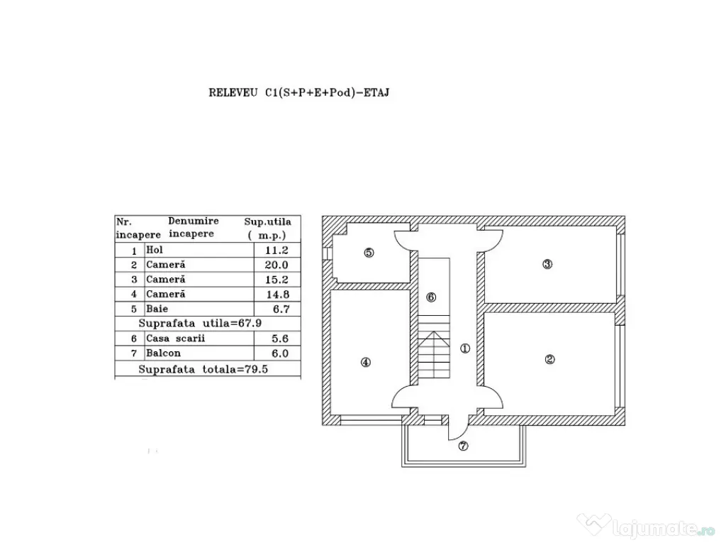 Vila Brancoveanu, Alunisului, S+P+1+M, 311 mpu, teren 200 mp 