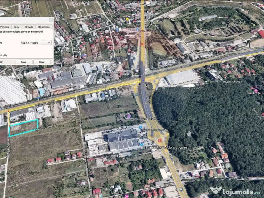 Teren intravilan 5.400 mp | Odăi – Papușa | CUT 2.5 |... 