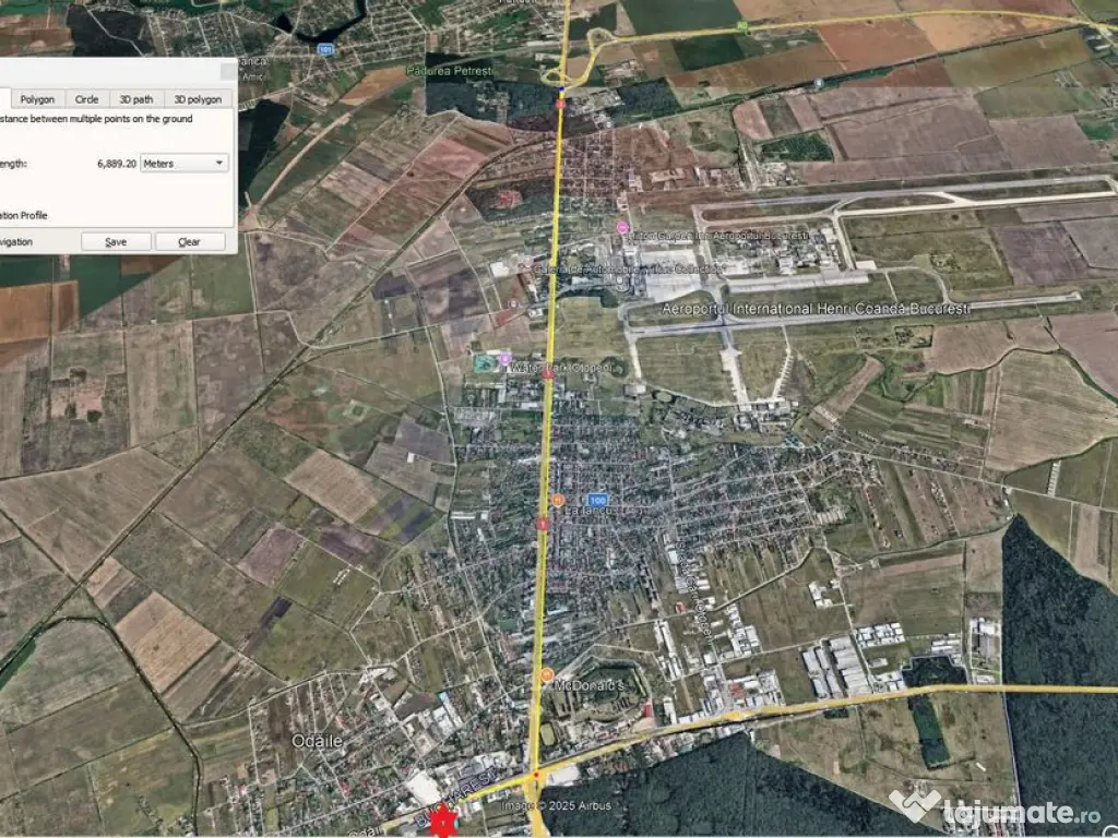 Teren intravilan 5.400 mp | Odăi – Papușa | CUT 2.5 |... 