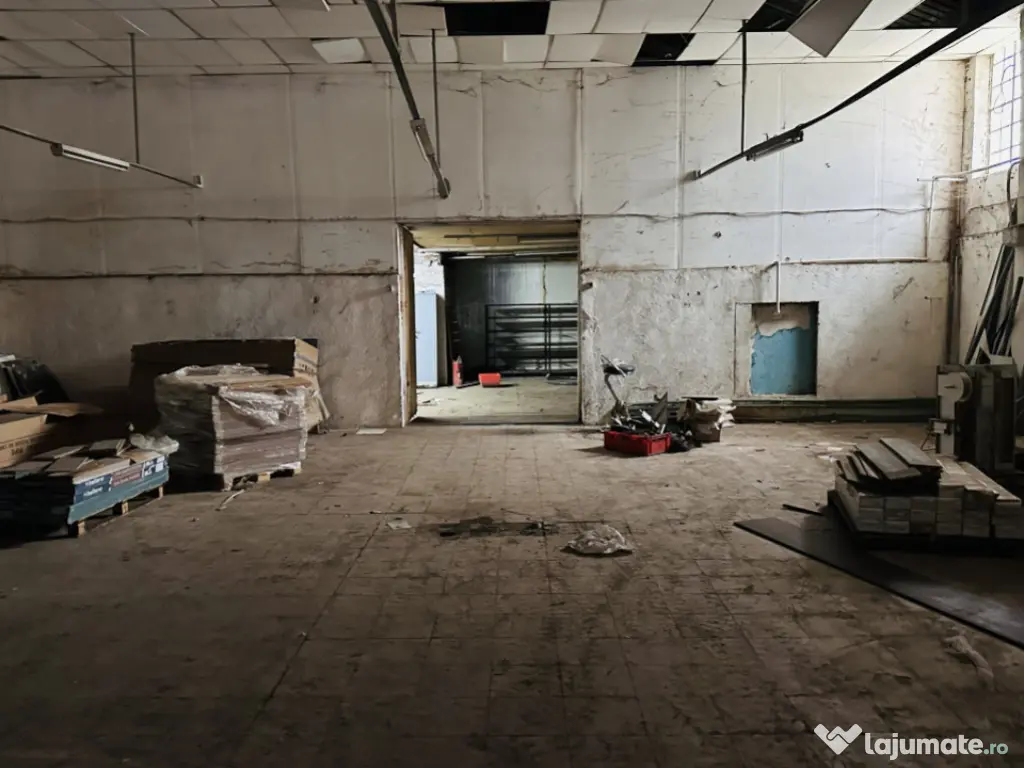 Hala industriala în Bragadiru, 600 mp , 1380 mp curte