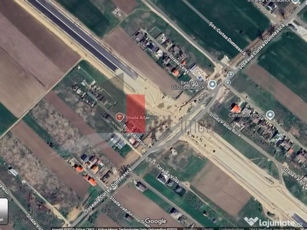 LOT 783 MP / OFERTA Teren Domnesti/ Teghes 