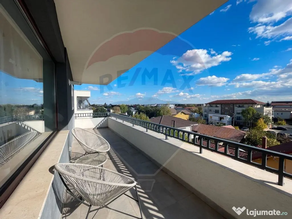 Apartament 3 camere, terasa 20 mp, Otopeni central