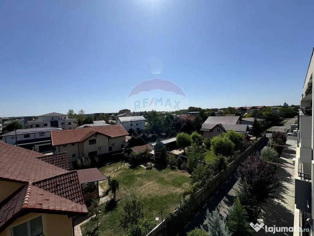 Apartament 3 camere, terasa 20 mp, Otopeni central