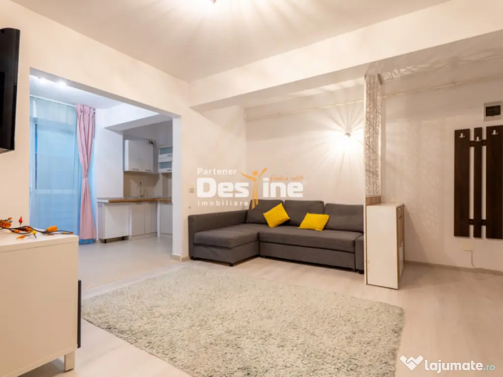 Comision 0% - Apartament 2 camere 50 mp Et. 1, mobilat și u 