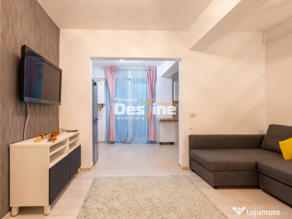 Comision 0% - Apartament 2 camere 50 mp Et. 1, mobilat și u 