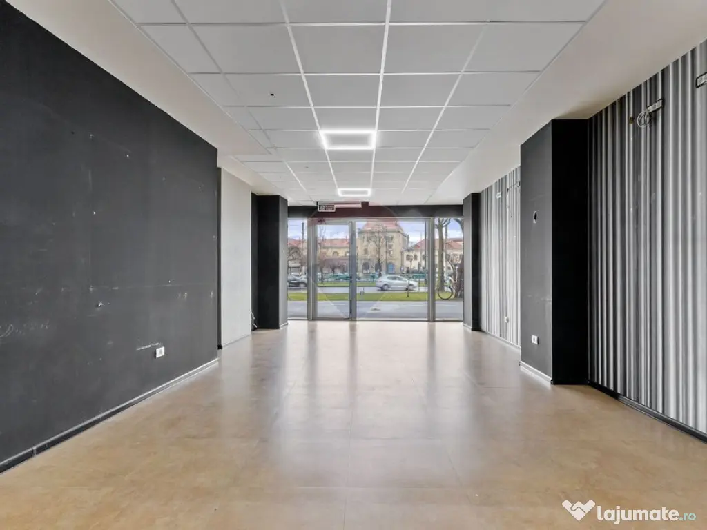 Spațiu comercial cu vad stradal de inchiriat in zona Pia... 