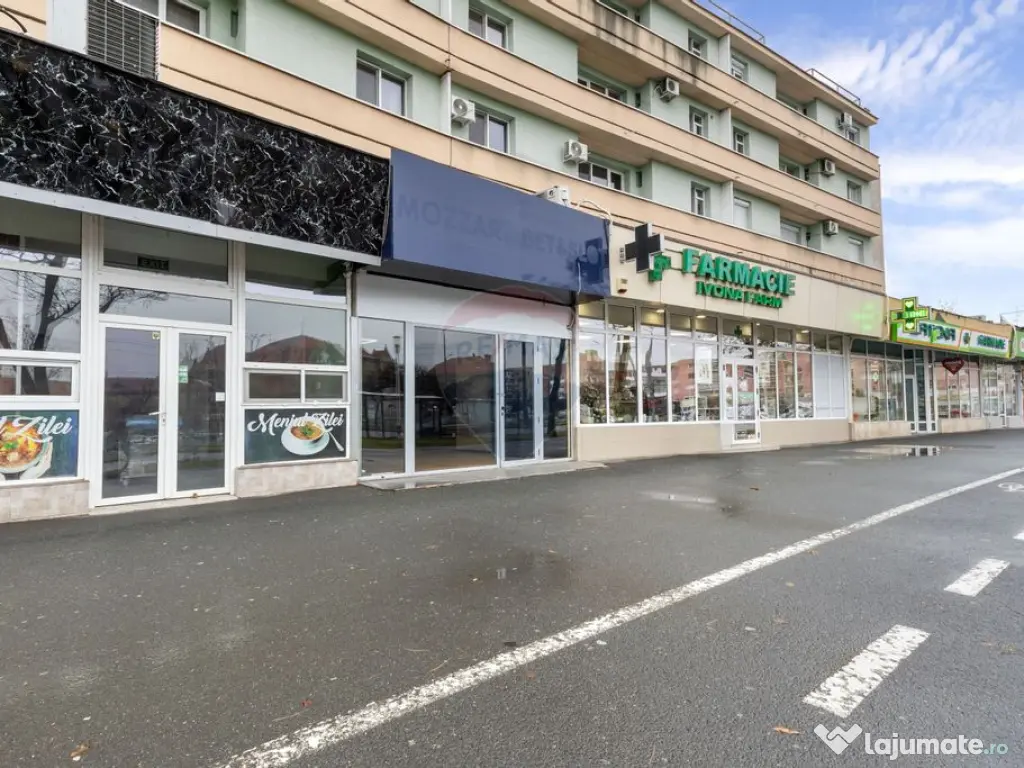 Spațiu comercial cu vad stradal de inchiriat in zona Pia... 